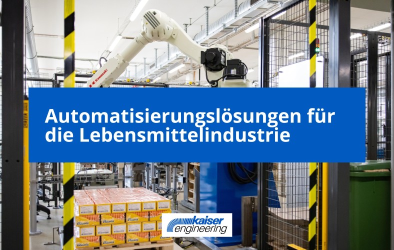 Automatisierungslösungen für die Lebensmittelindustrie