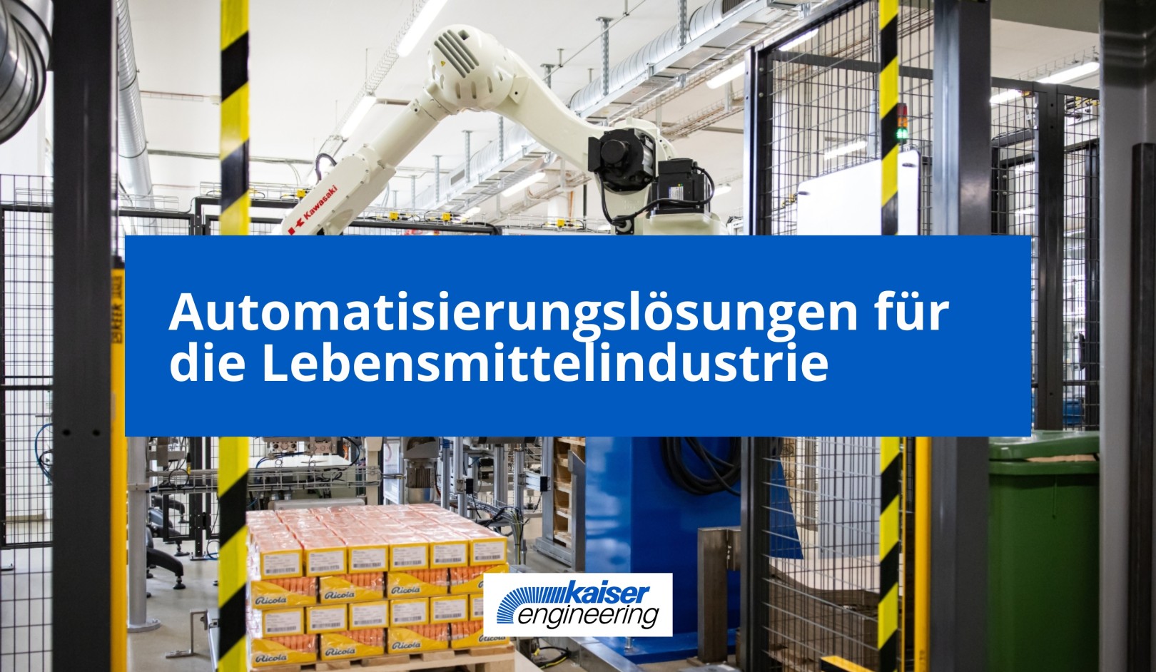 Automatisierungslösungen in der Lebensmittelindustrie