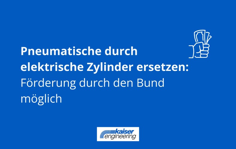 Förderung Pneumatikersatz